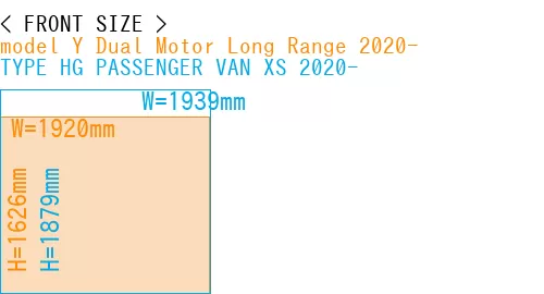 #model Y Dual Motor Long Range 2020- + TYPE HG PASSENGER VAN XS 2020-